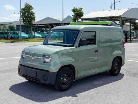 Lần đầu hé lộ nội thất “xe tải điện” VinFast EC Van: đơn giản, thực dụng và sẵn sàng bàn giao